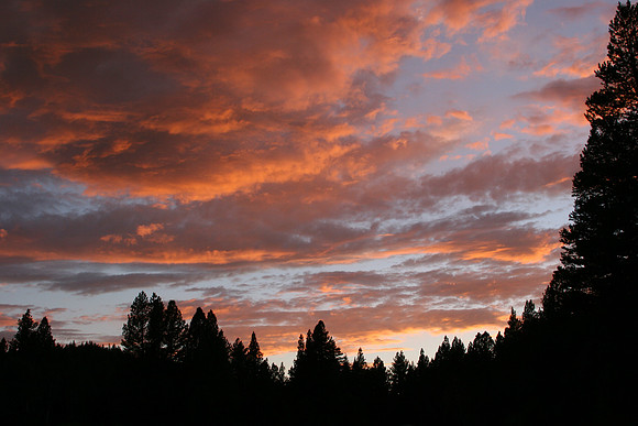 Sunset at Saddle Meadow