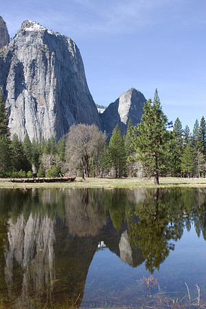 Cathedral Rocks Reflection
